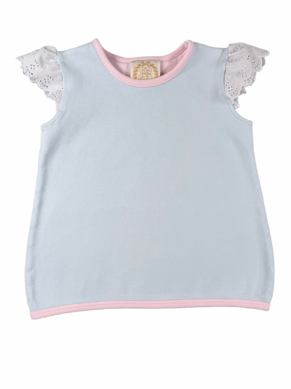 THE BEAUFORT BONNET CO Polly Play Shirt in Pink/Blue - 5